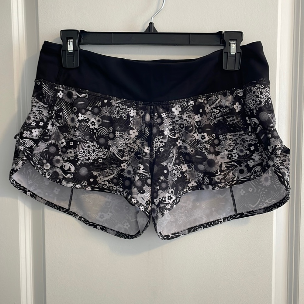 Lululemon sea wheeze speed shorts